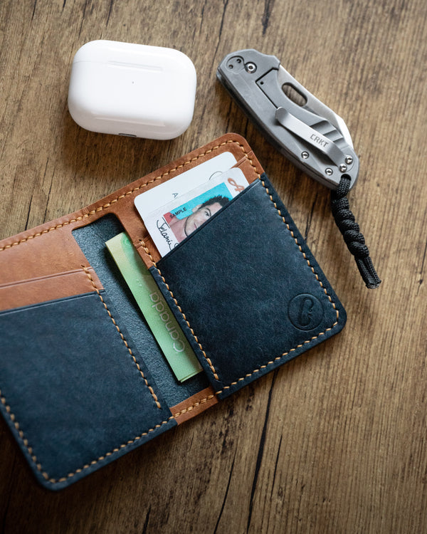 The Vertical Bifold Wallet