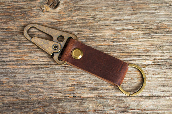 Leather Key Chain - Vintage Series